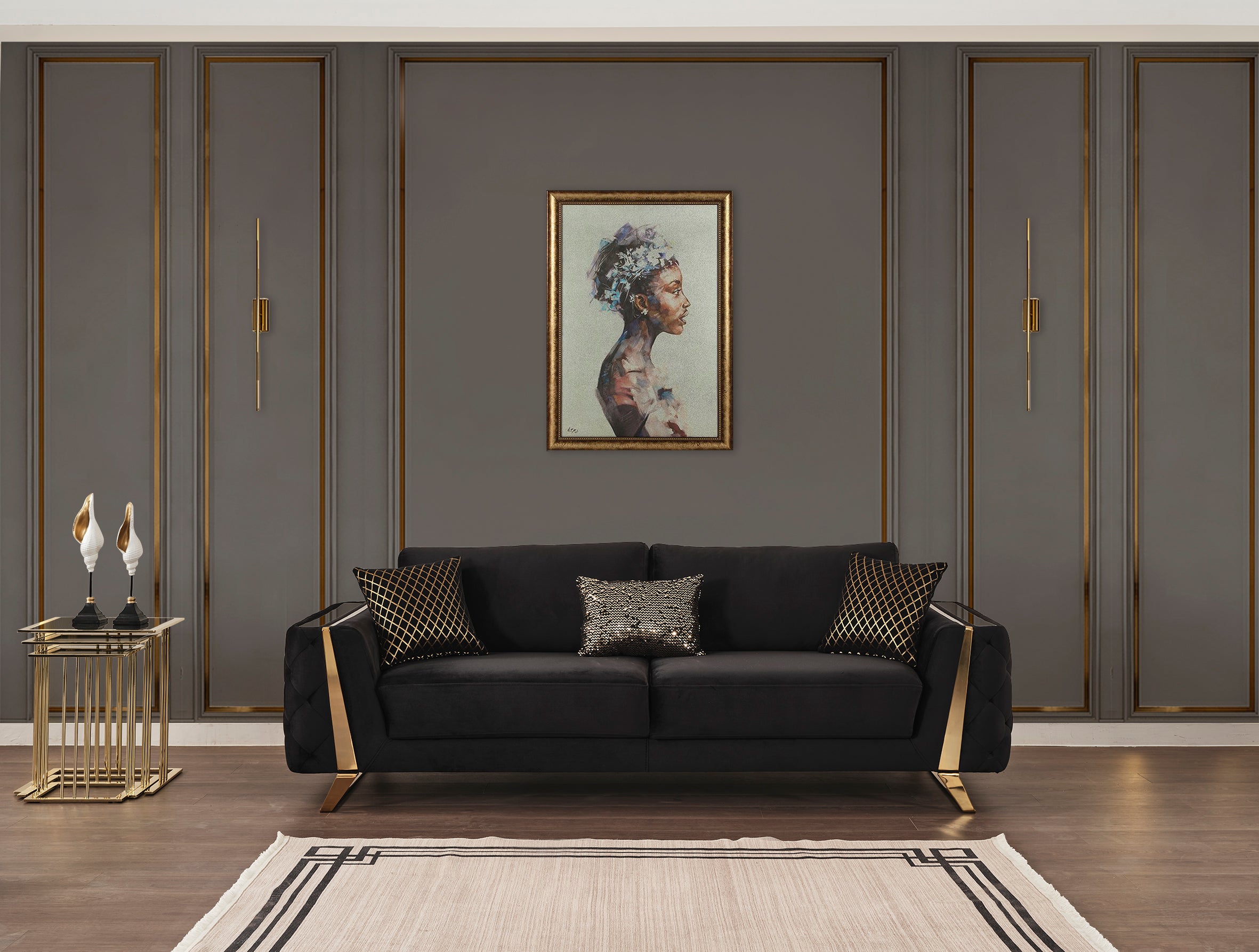 Триместен диван Gloria