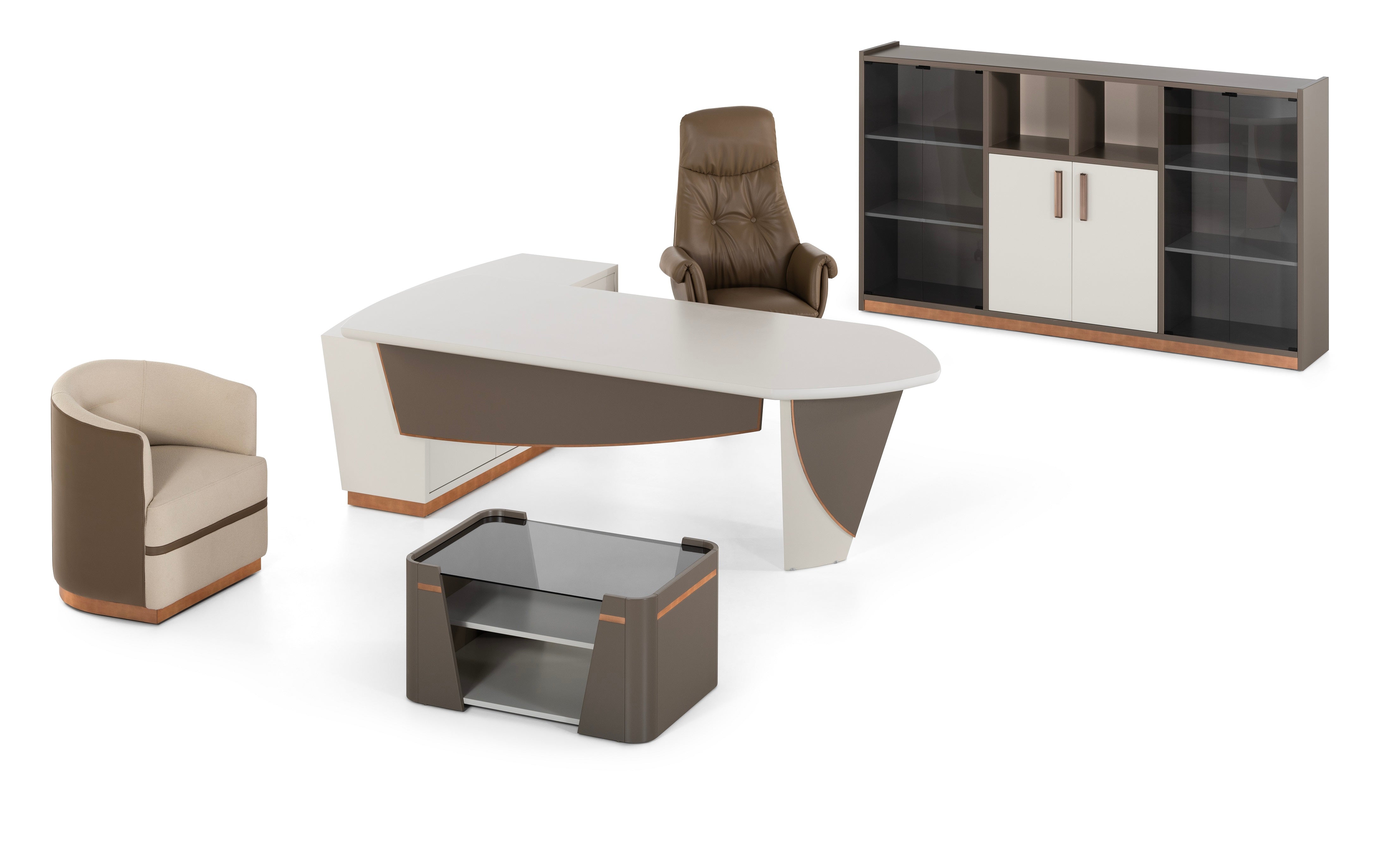 Офис шкаф «Glory» с размер 246х140х45см