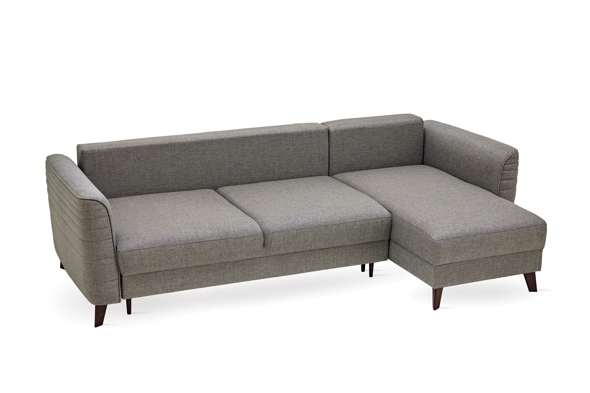 Ъглов разтегателен диван «Grace» + три декоративни възглавници, ширина 256см