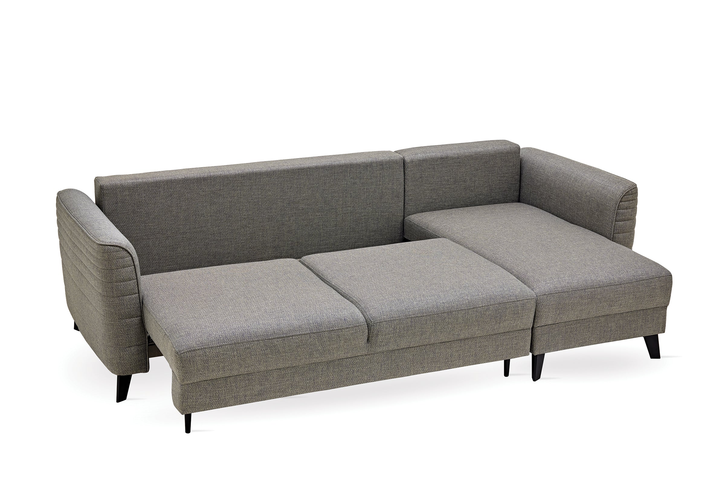 Ъглов разтегателен диван «Grace» + три декоративни възглавници, ширина 256см