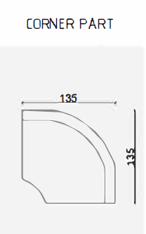 Модулен разтегателен диван «Galaksi» + електрически механизъм, USB зарядна станция