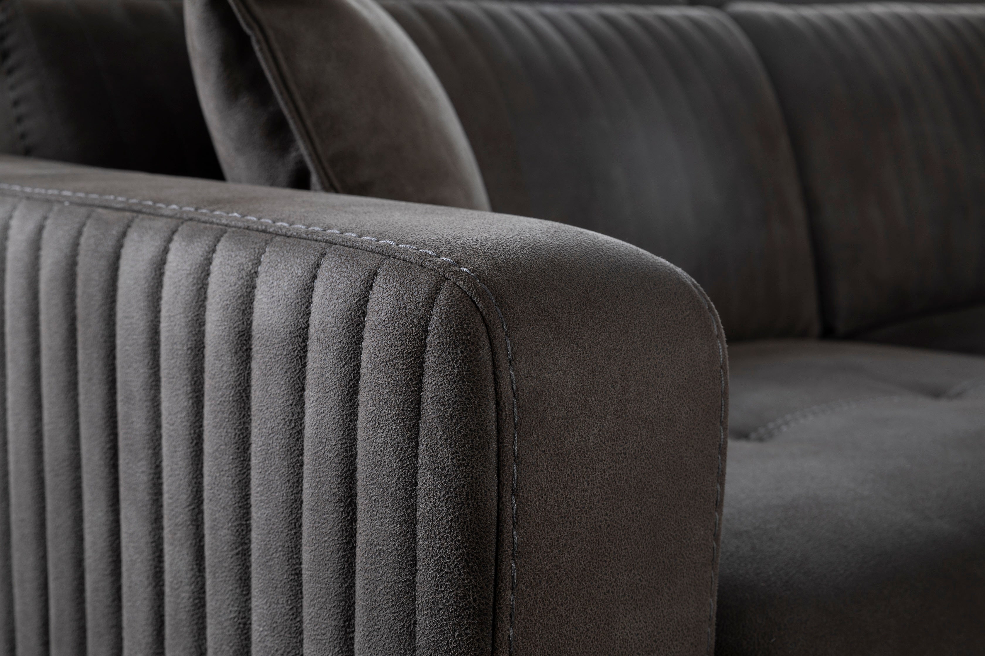 Модулен разтегателен диван «Galaksi» + електрически механизъм, USB зарядна станция