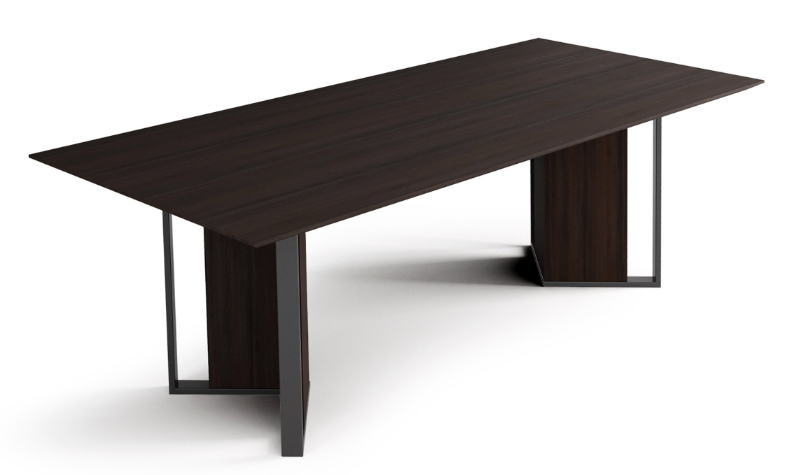 Трапезна маса «Hiro» с естествен фурнир