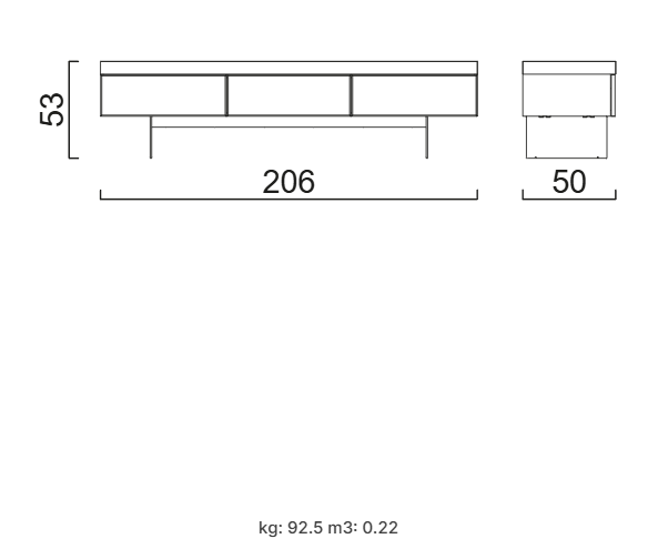 ТВ секция «Hiro»