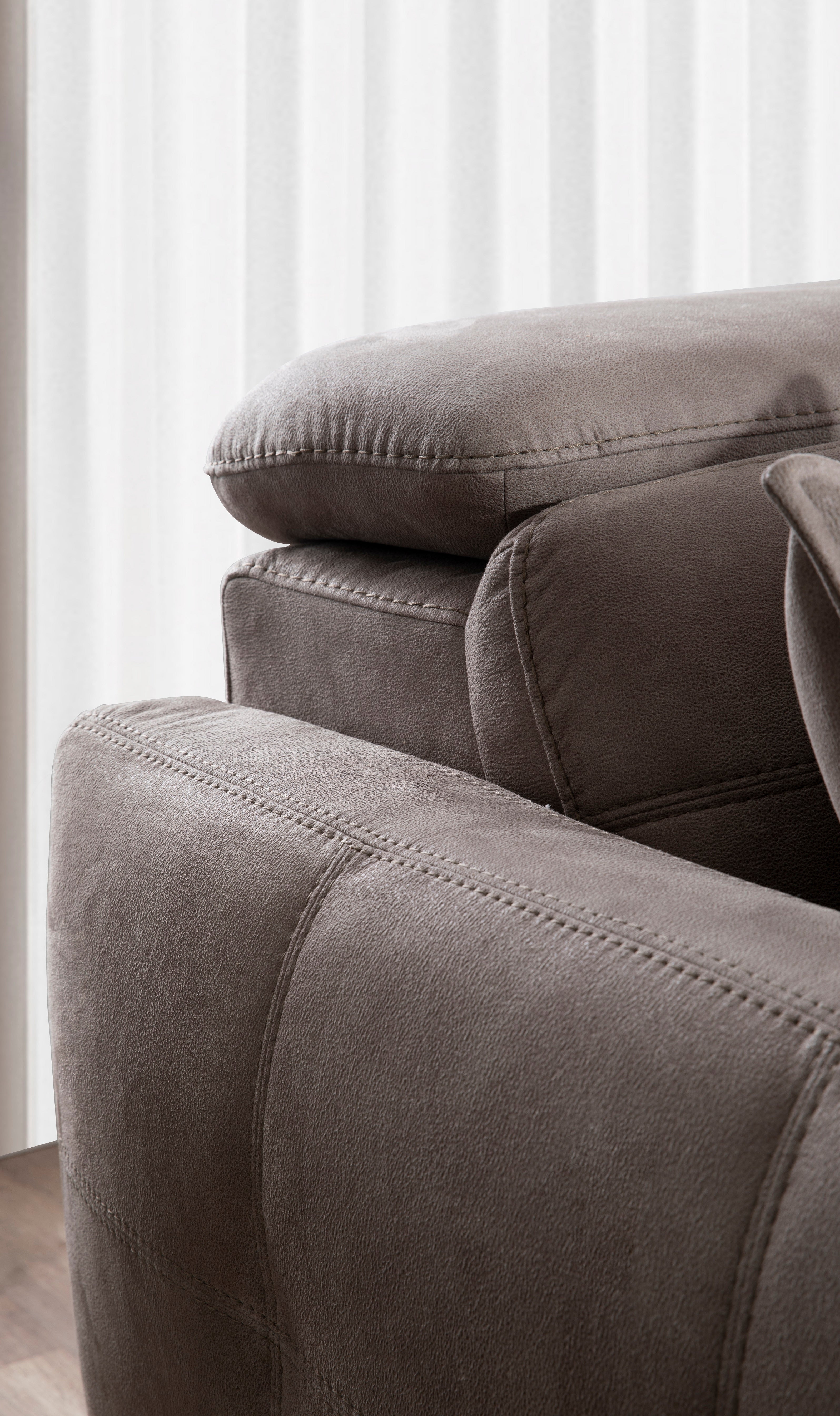 Модулен разтегателен диван «Gizem» + електрически механизъм, USB зарядна станция