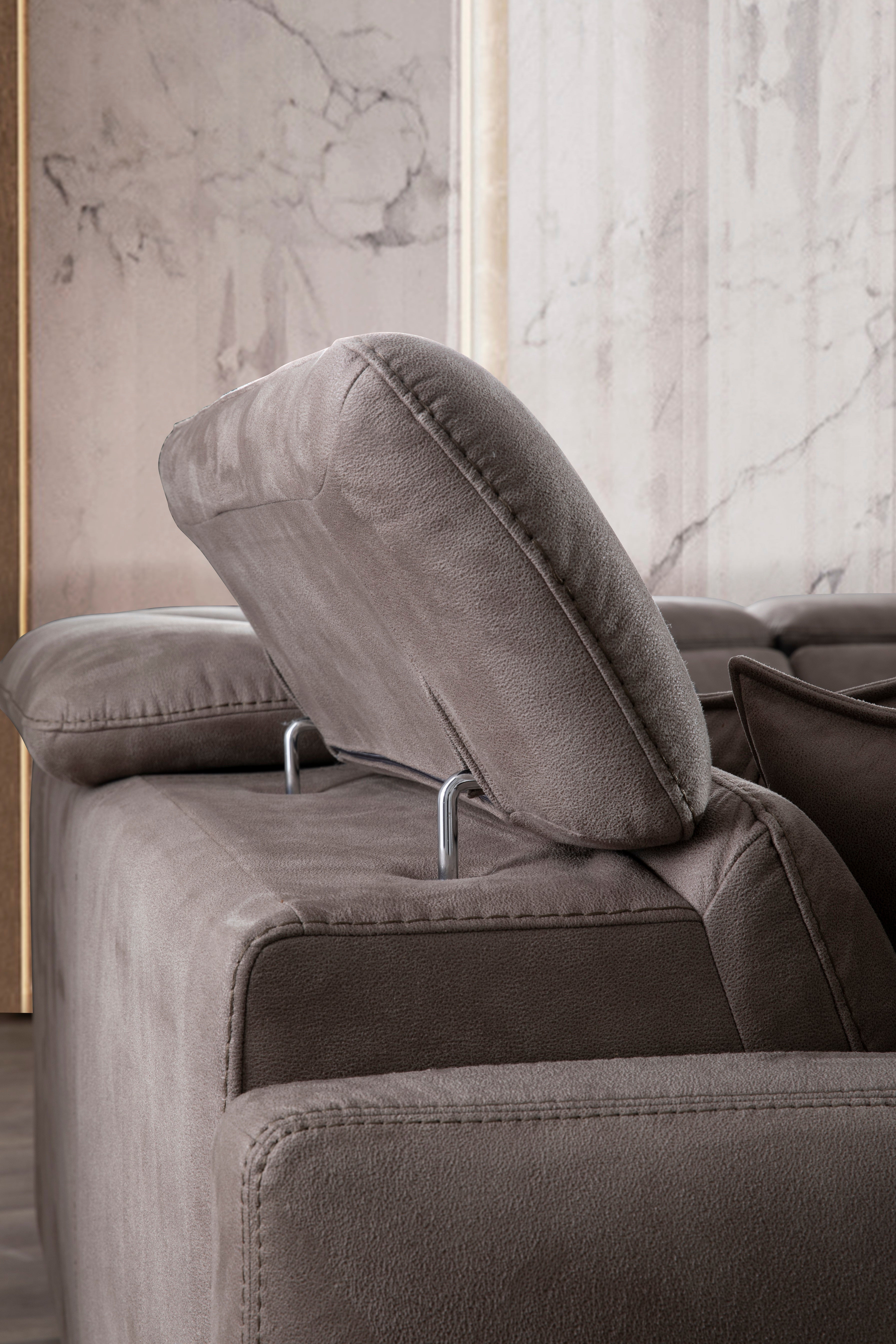 Модулен разтегателен диван «Gizem» + електрически механизъм, USB зарядна станция