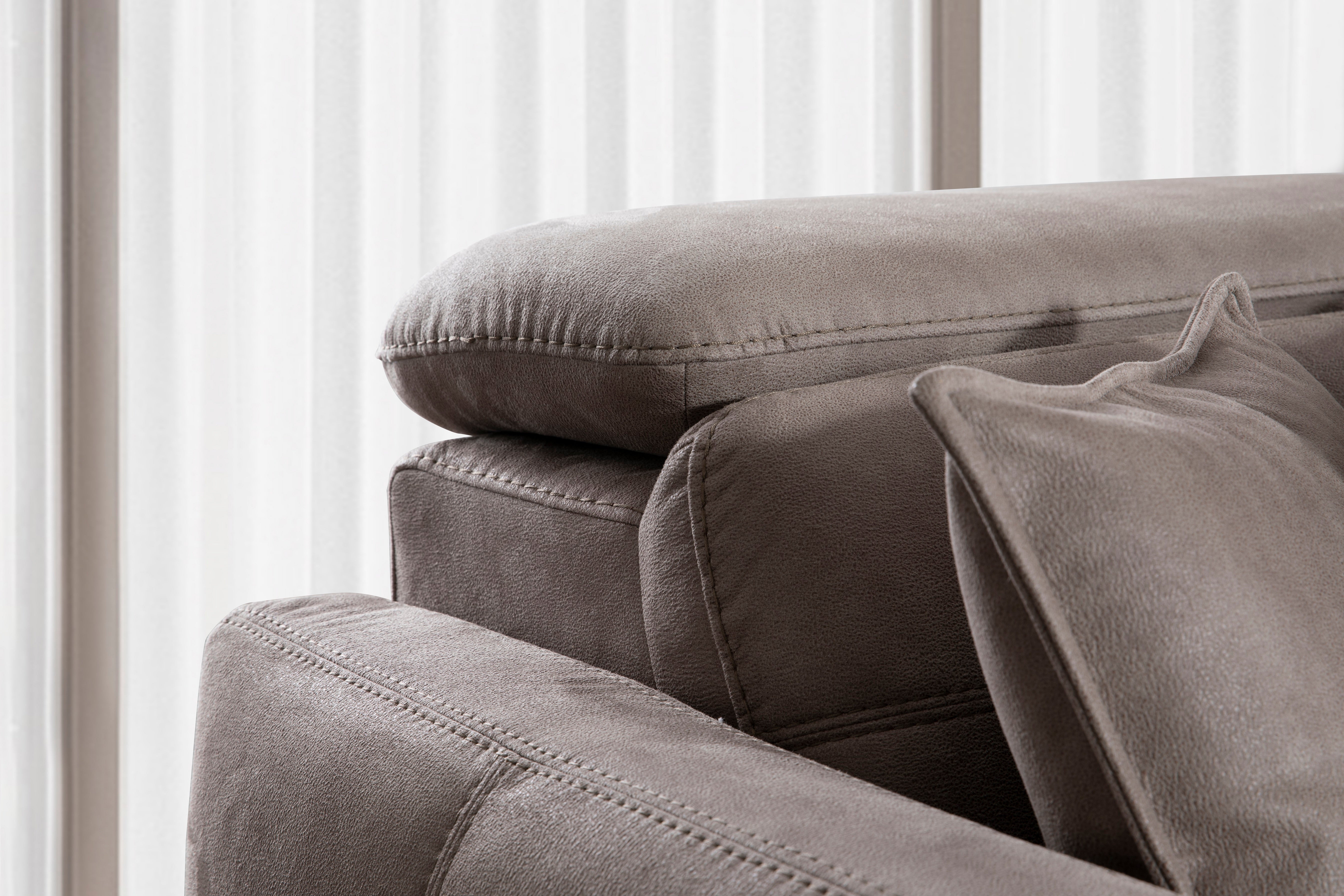 Модулен разтегателен диван «Gizem» + електрически механизъм, USB зарядна станция