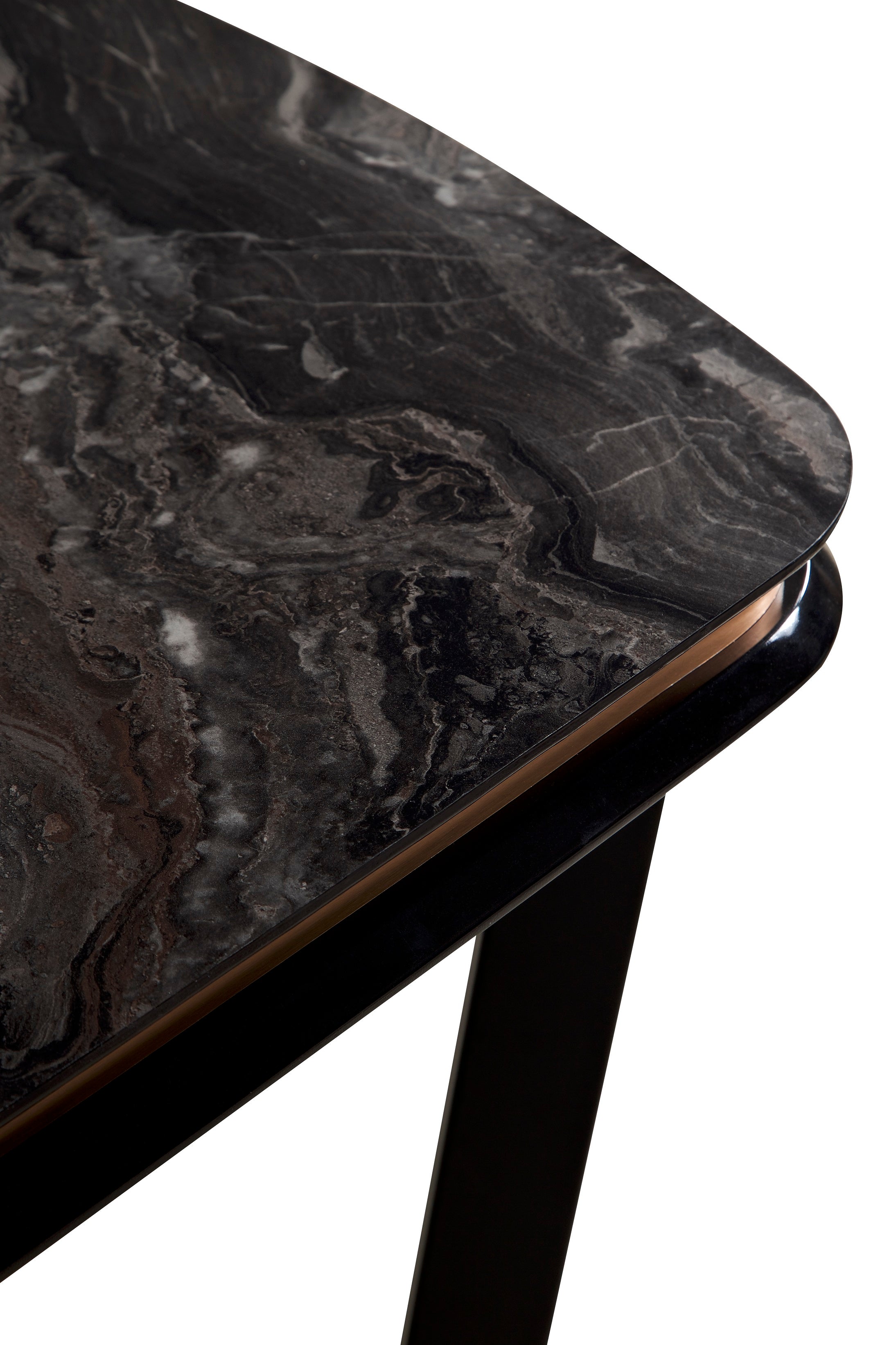 Трапезна разтегателна маса «Tesla Walnut» с размер 165х78х104см