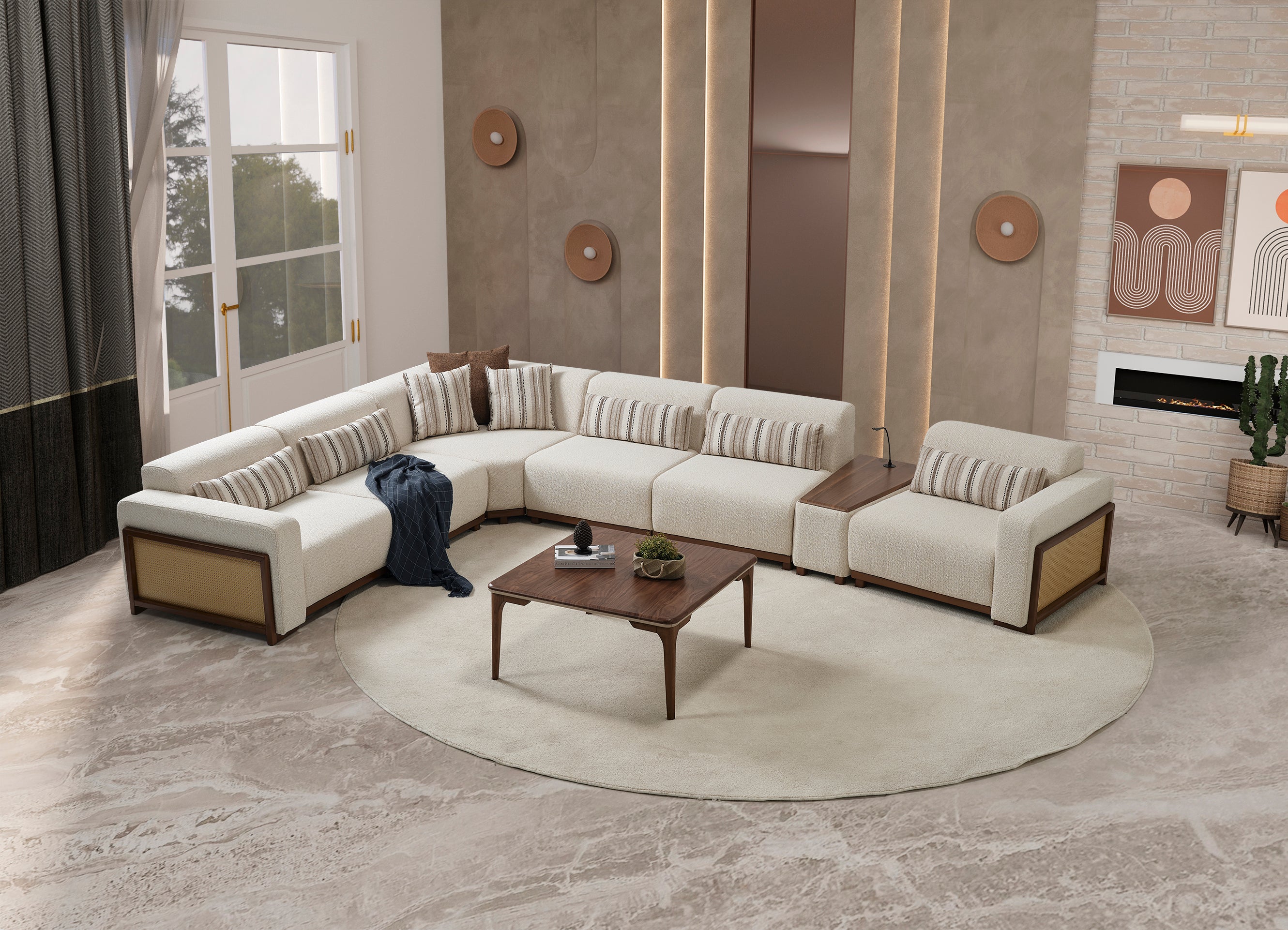 Модулен диван P Luna - готови конфигурации