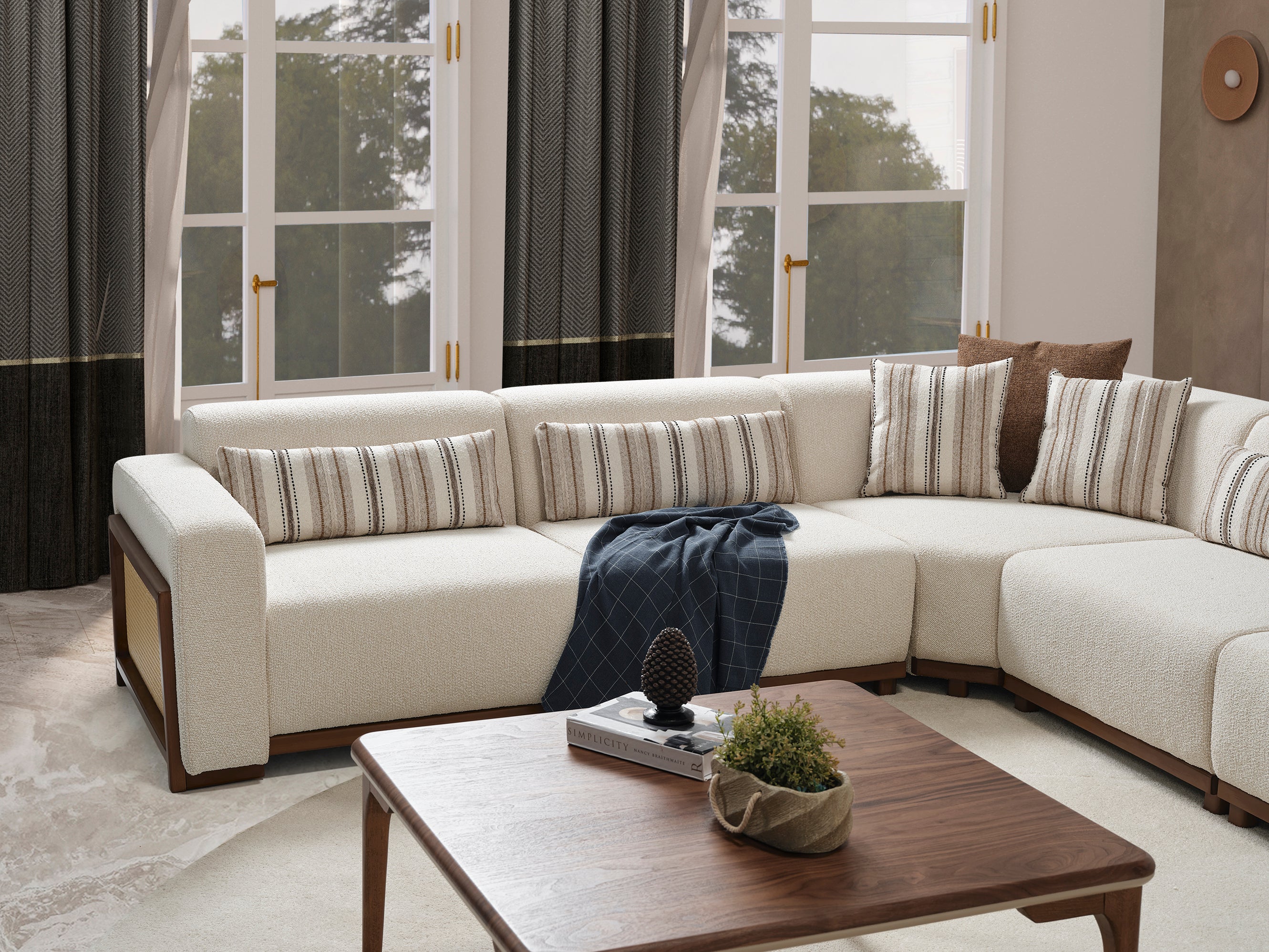 Модулен диван P Luna - готови конфигурации