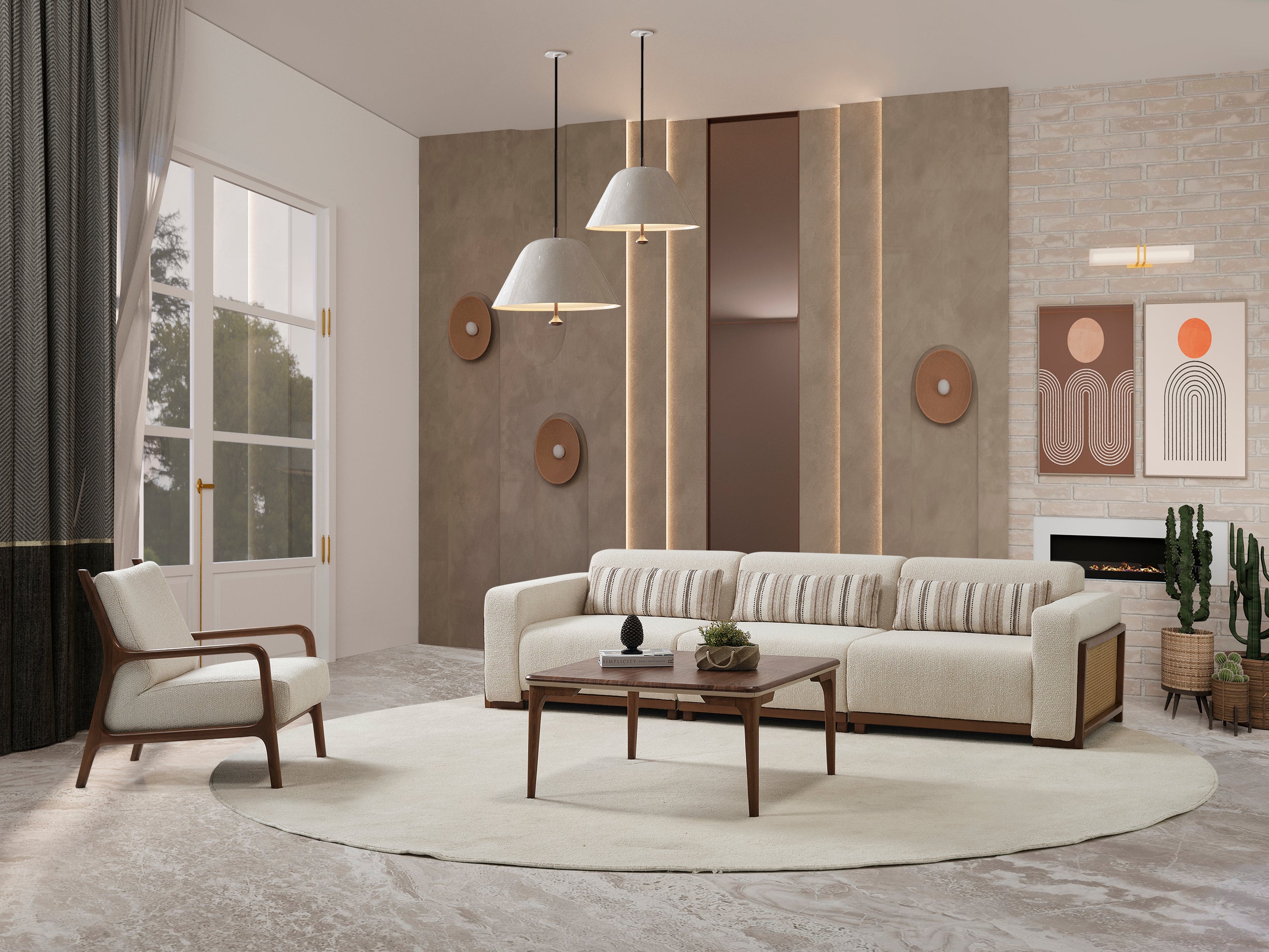 Модулен диван P Luna - готови конфигурации