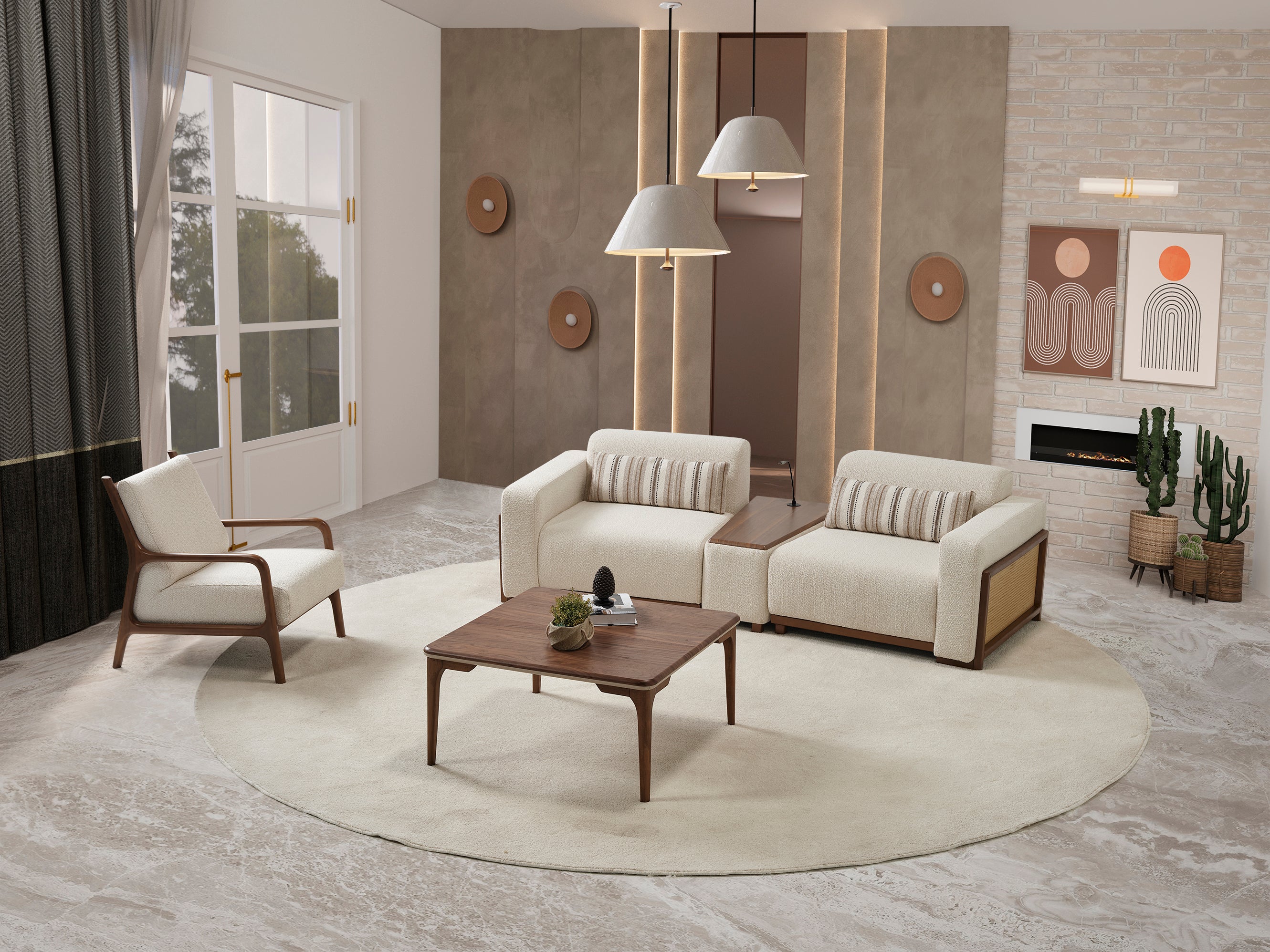 Модулен диван P Luna - готови конфигурации