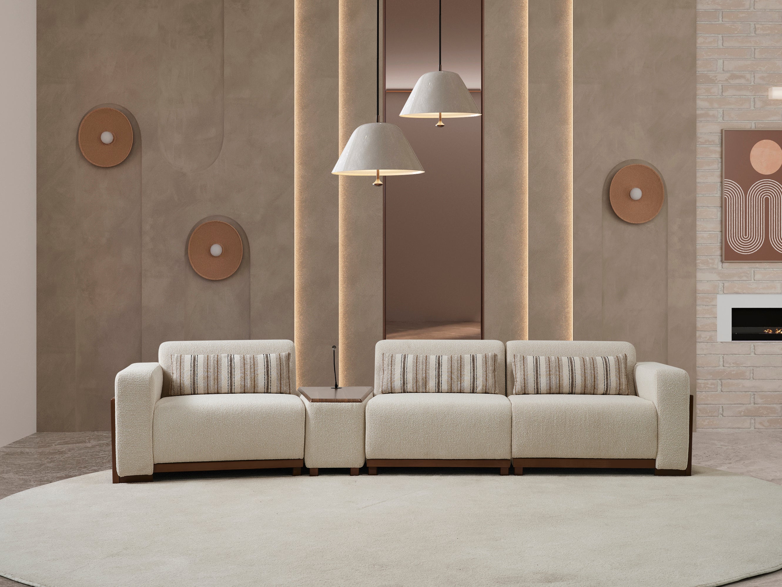 Модулен диван P Luna - готови конфигурации