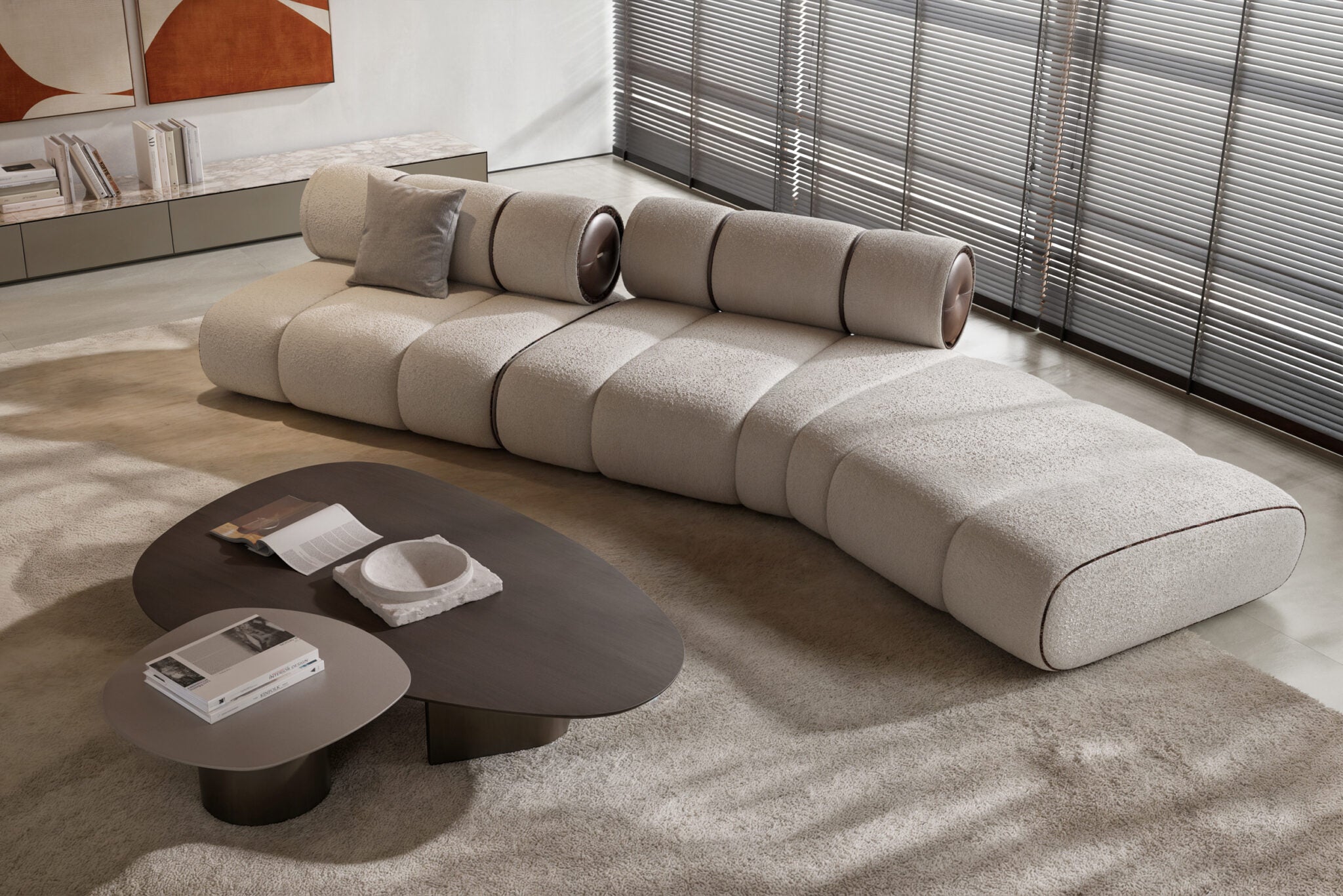 Холна маса «Lava» с размер 160х26х105см