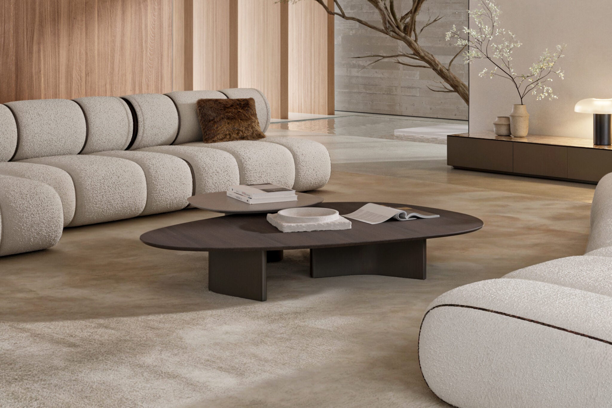 Холна маса «Lava» с размер 160х26х105см