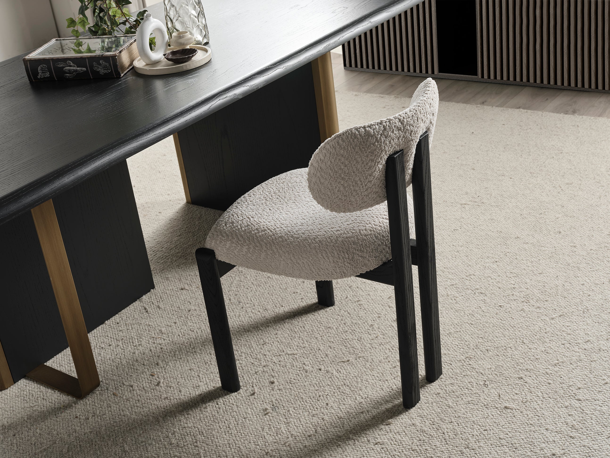 Трапезен стол «Malta» с тапицерия