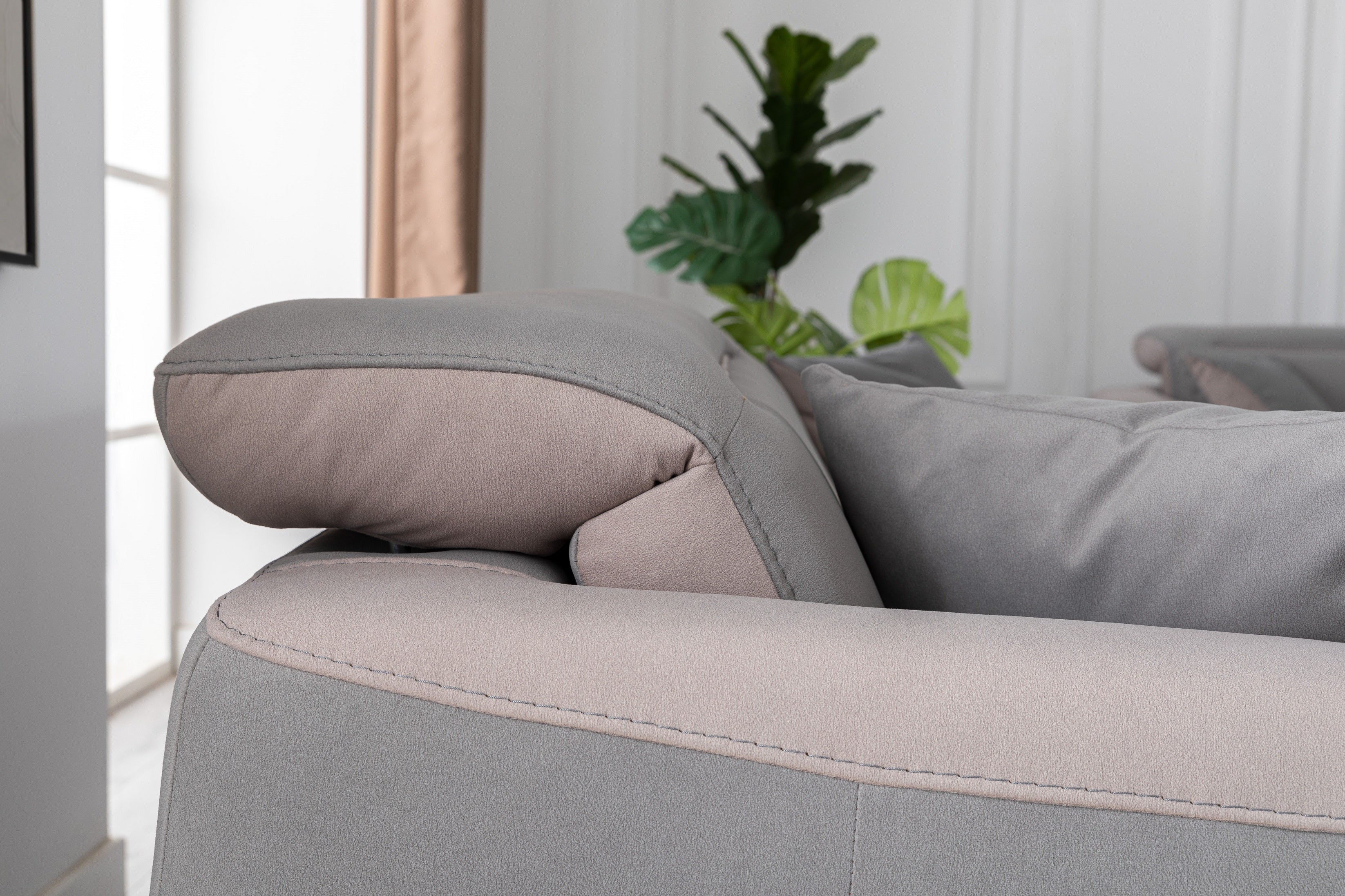 Триместен диван «Liman» + 2 декоративни възглавници, ширина 210см