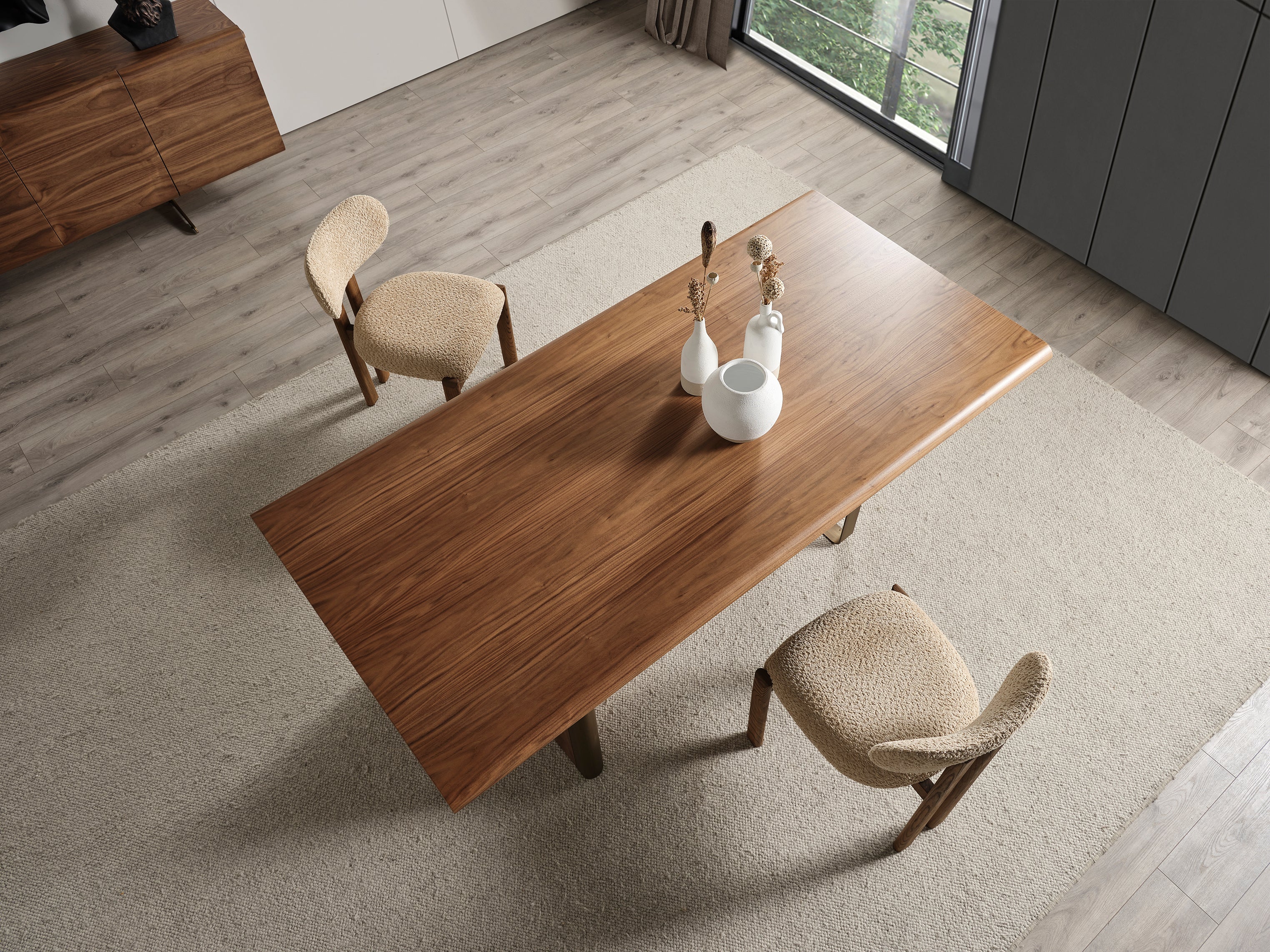 Трапезна маса «МS 43» с размер 208х78х101см