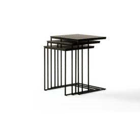 Помощни маси «Major» - комплект от три броя