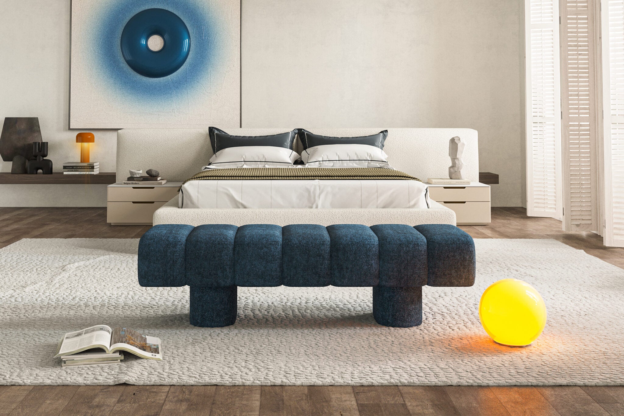 Пейка «Minty» с размер 153х41х48см