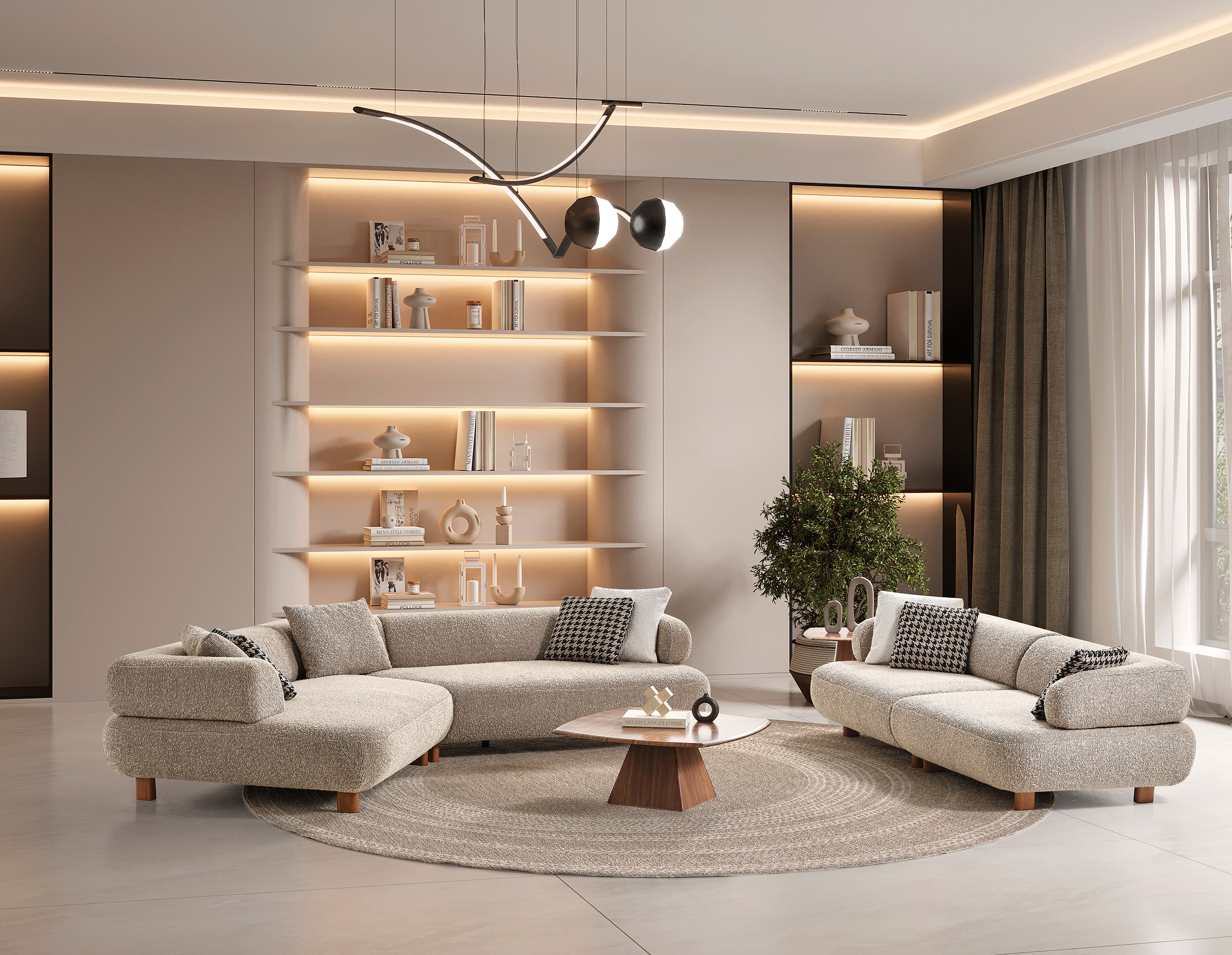 Ъглов диван Florence - малък