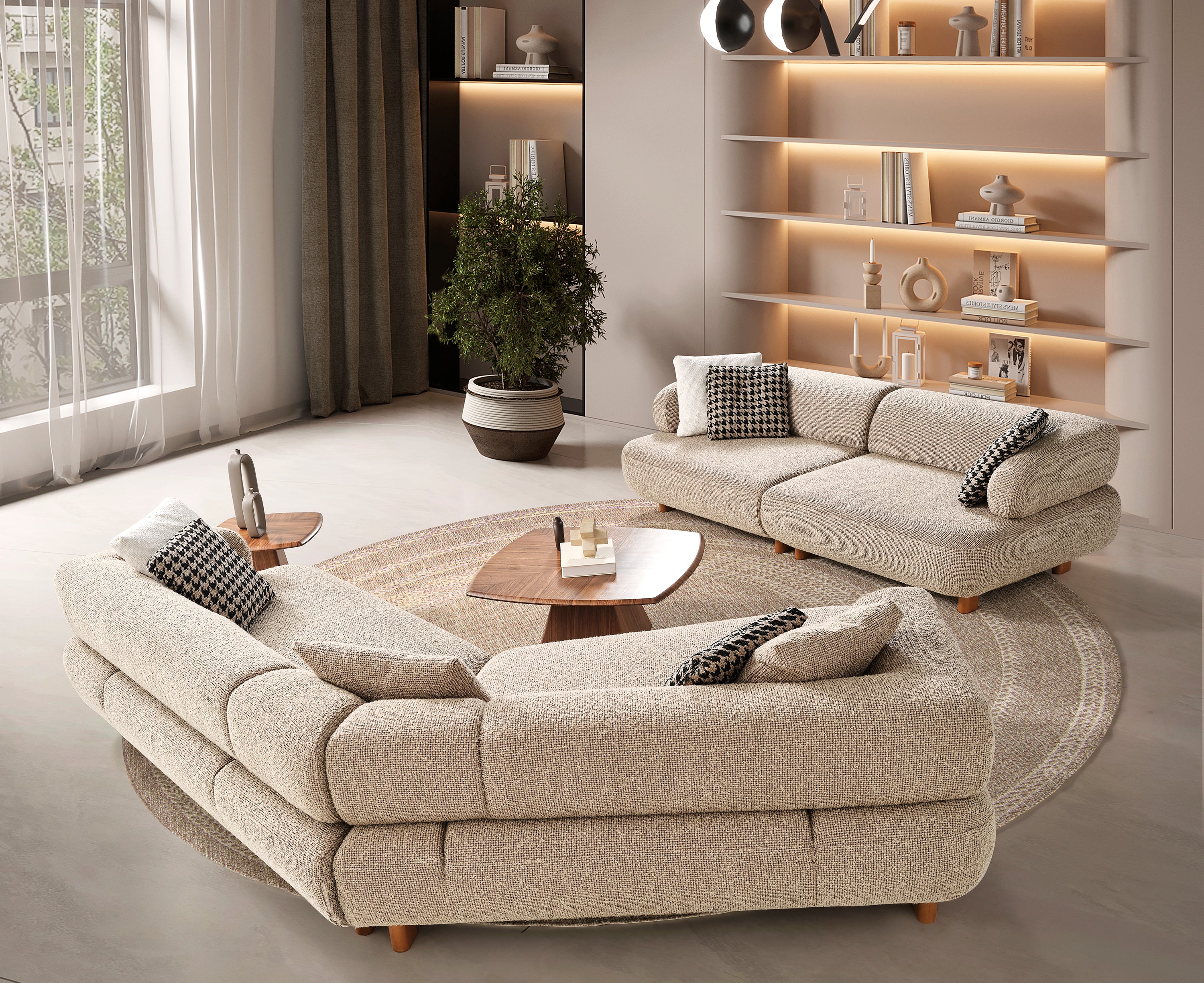 Ъглов диван Florence - малък