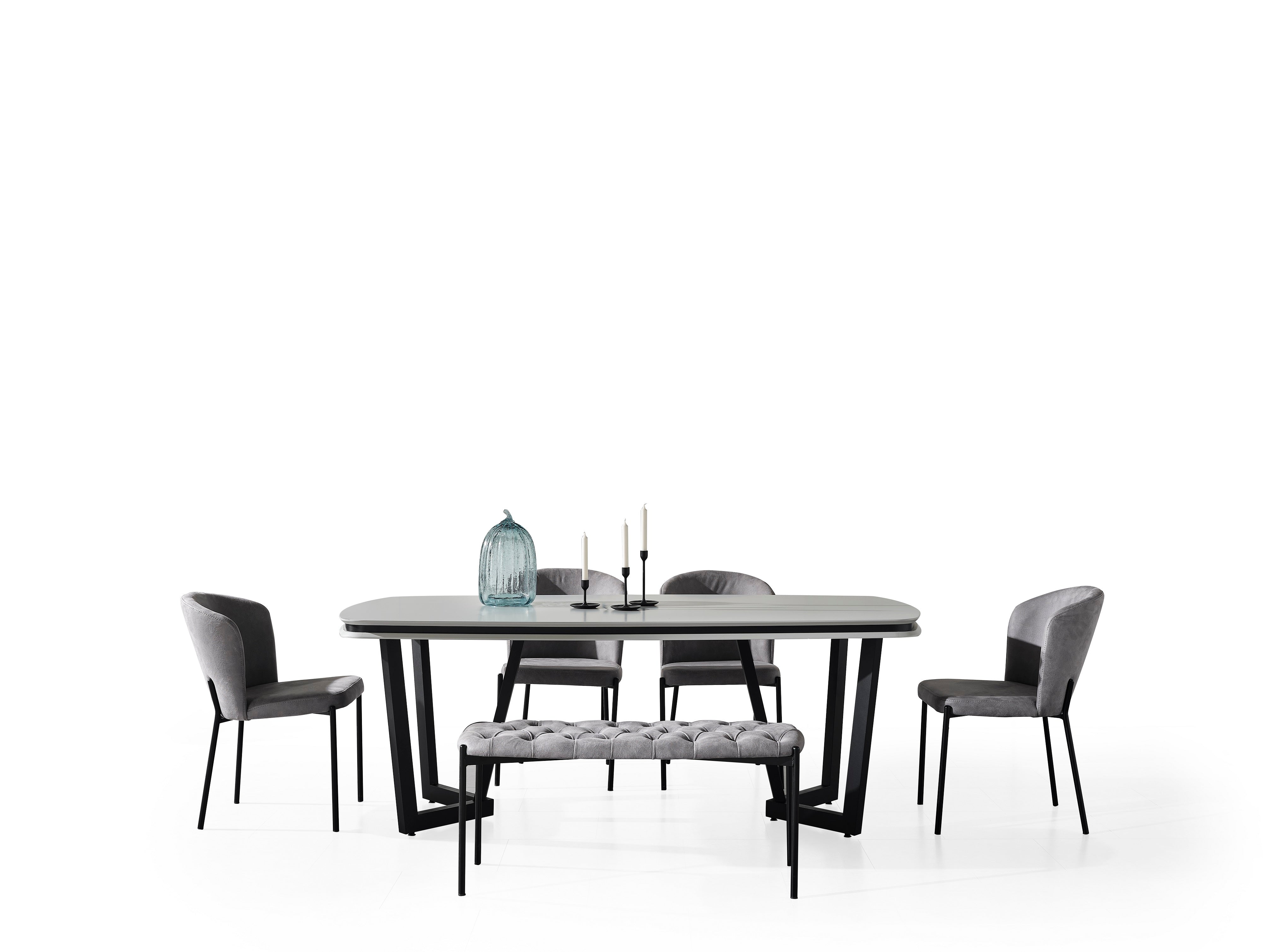 Трапезна разтегателна маса «Tesla Plus» с размер 165х78х104см