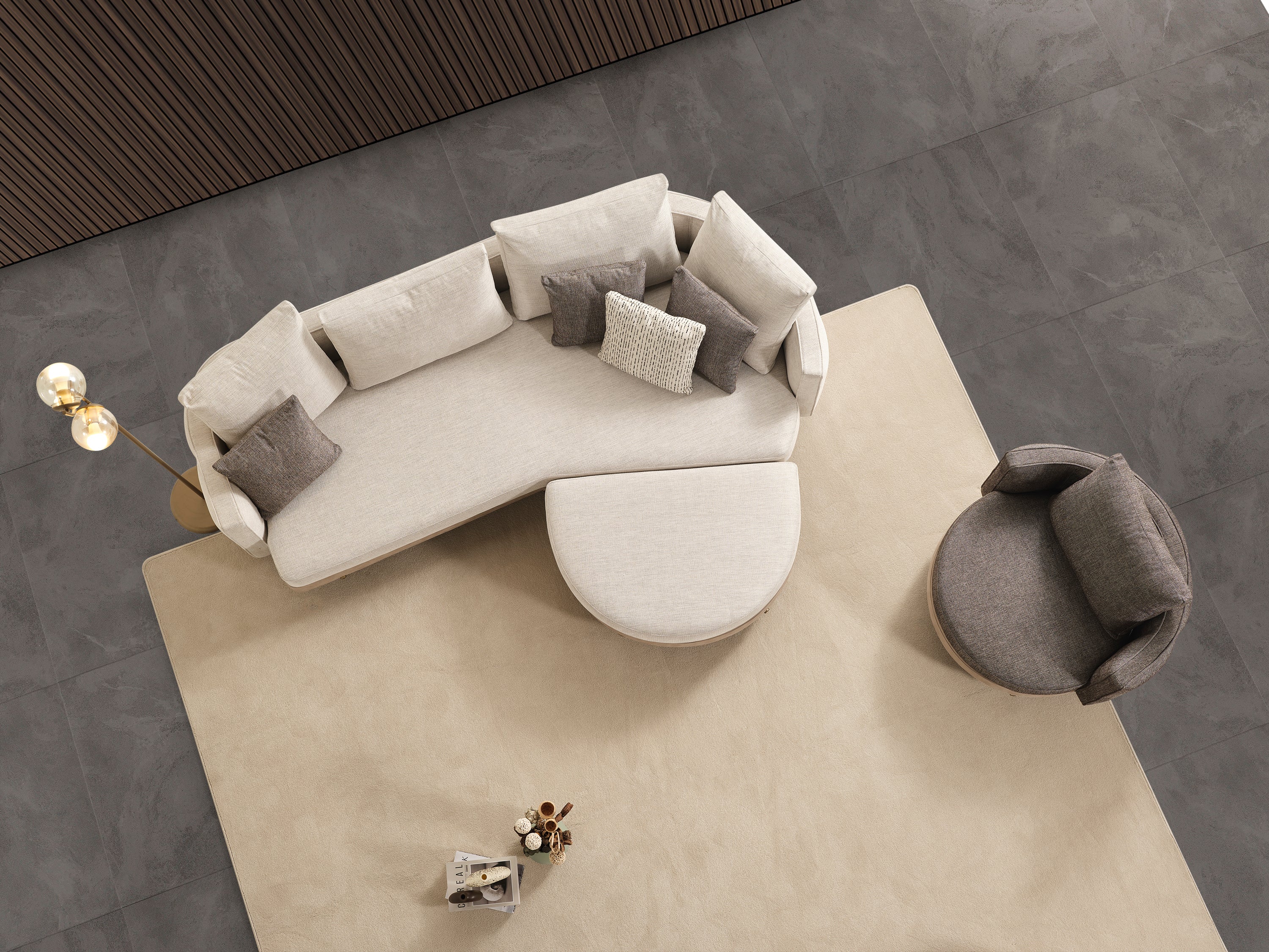 Четириместен диван P Alya