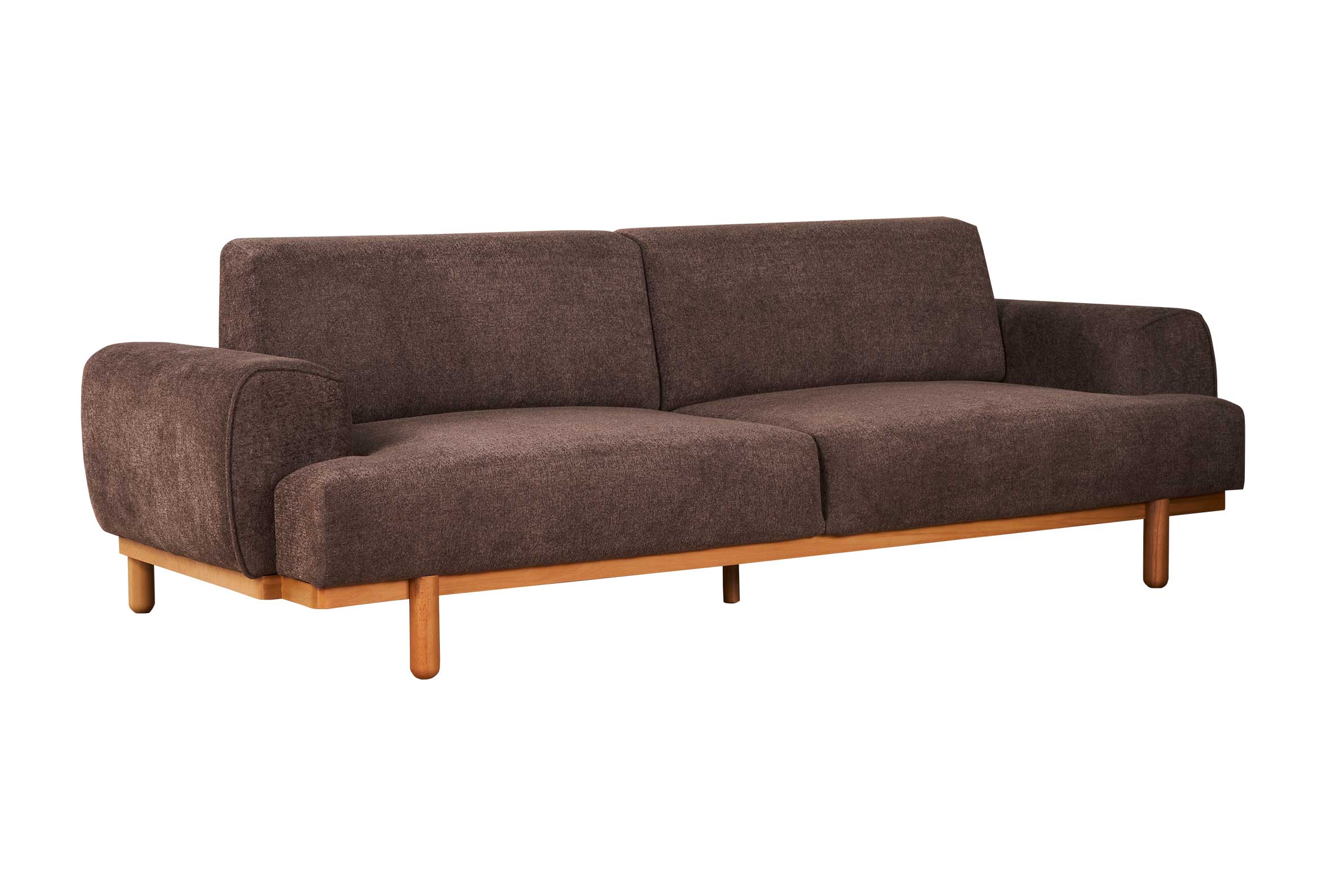 Триместен разтегателен диван «K Natura» + 2 декоративни възглавници, ширина 235см