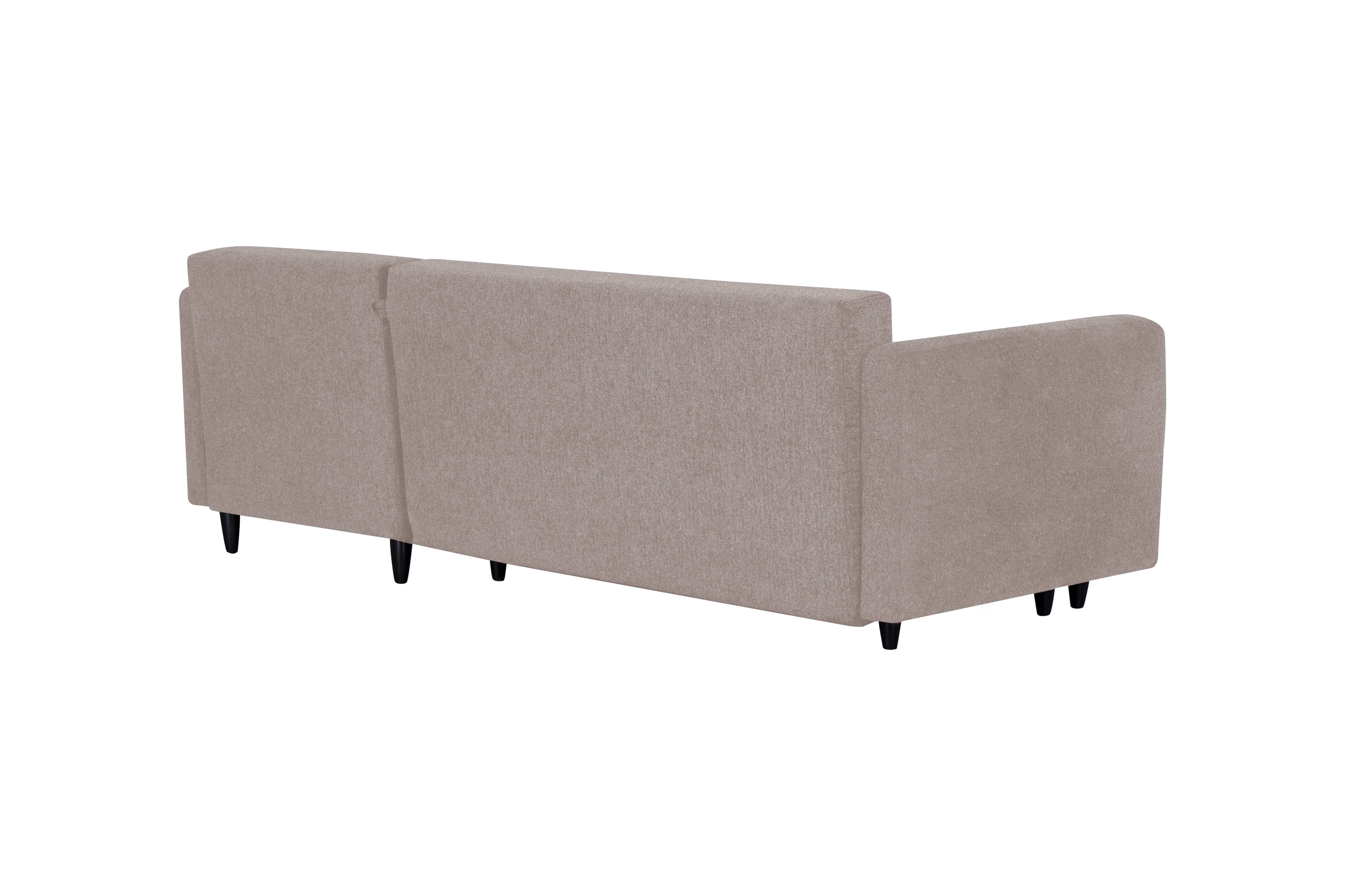 Ъглов разтегателен диван «New Port» + USB зарядна станция, ширина 247см