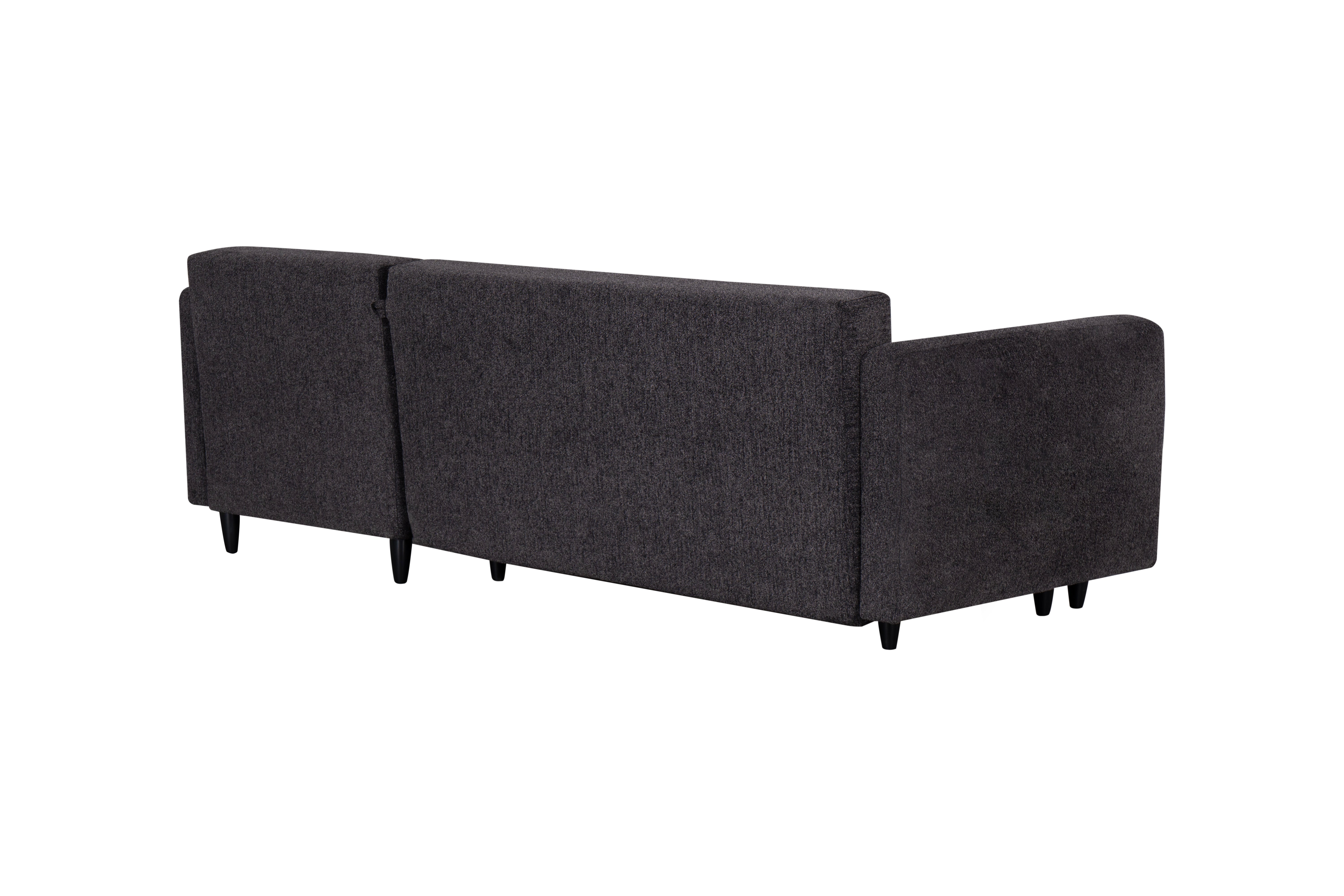 Ъглов разтегателен диван «New Port» + USB зарядна станция, ширина 247см