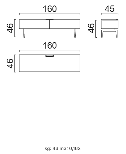 ТВ секция «Nora» - 8 модула