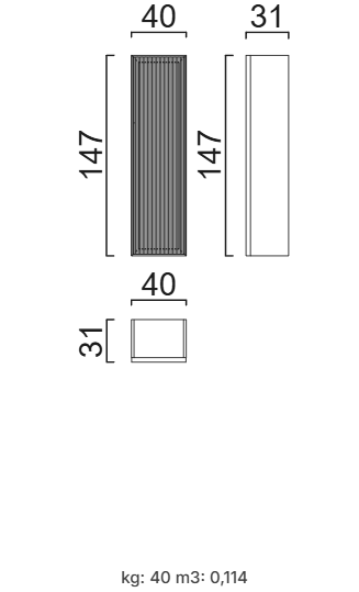 ТВ секция «Nora» - 8 модула