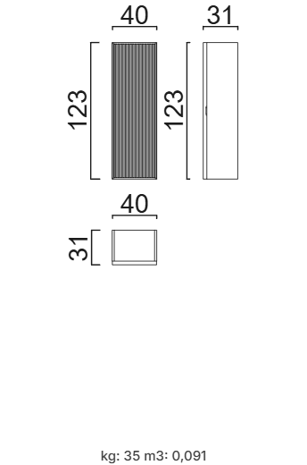ТВ секция «Nora» - 8 модула
