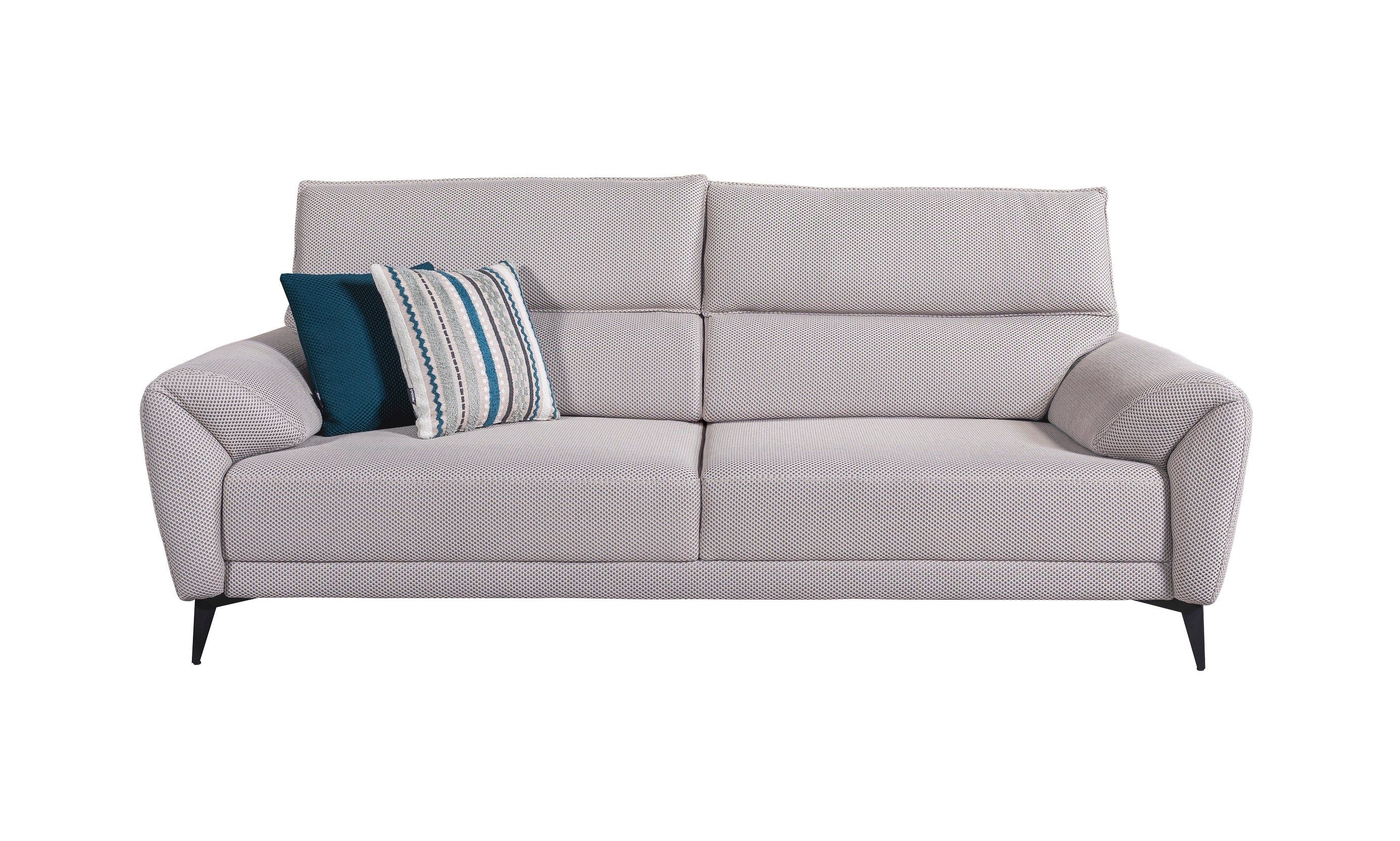 Триместен разтегателен диван «Odense» + 2 декоративни възглавници, ширина 228см