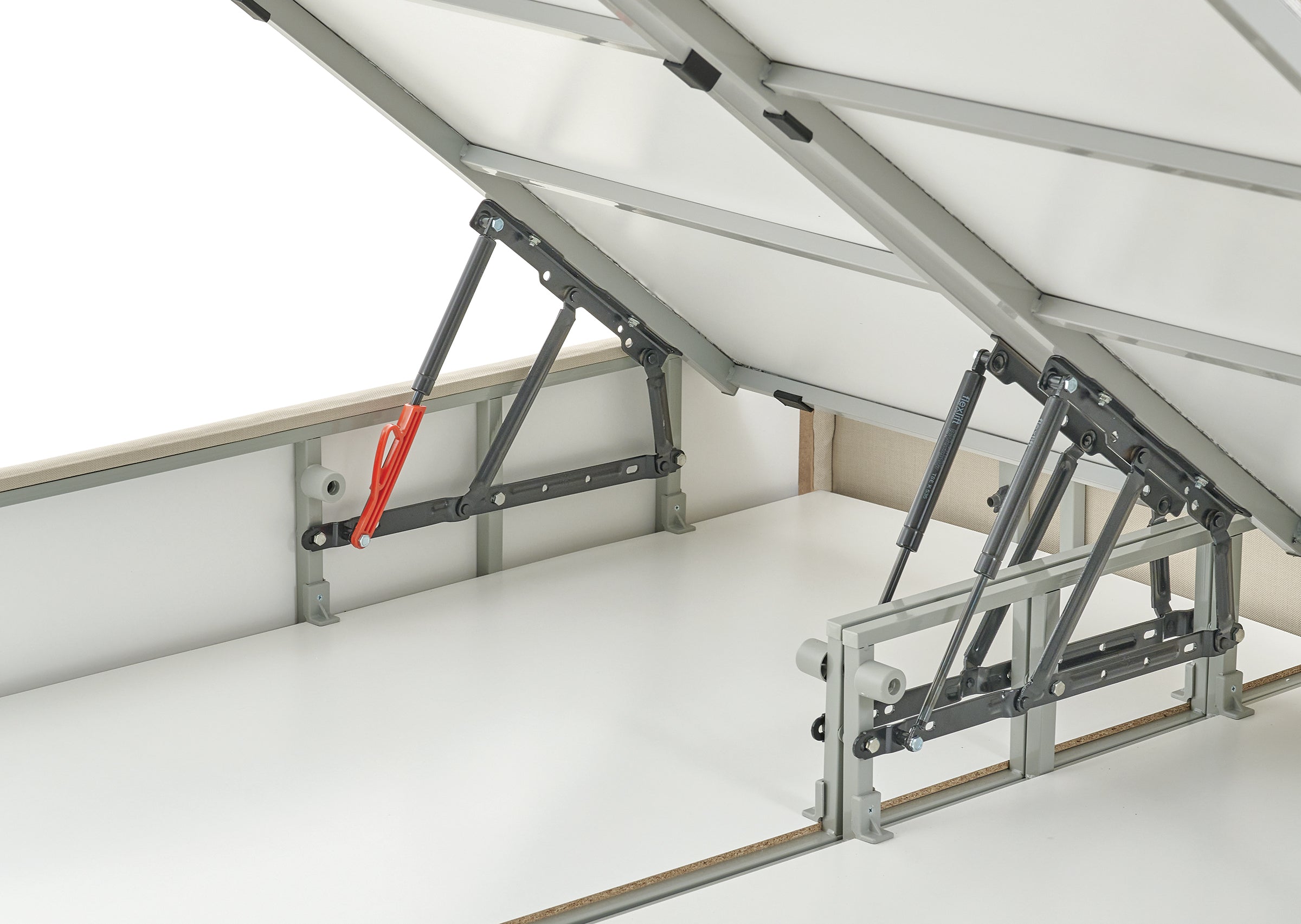 Тапицирано легло «Ergowell Lipa» + Матрак и табла - с място за съхранение, матрак с алое вера