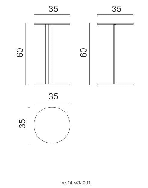 Помощна маса «Pandora» - с керамика