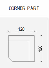 Модулен диван «Perge» + електрически механизъм, USB зарядна станция