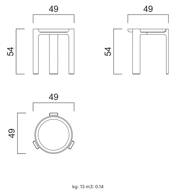 Помощна маса «Praya Green» - с травертин
