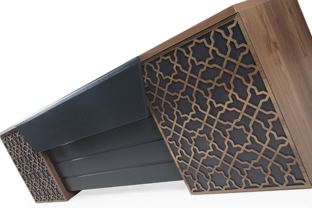 Офис бюро «Royal» два цвята, размер 250х75х90см