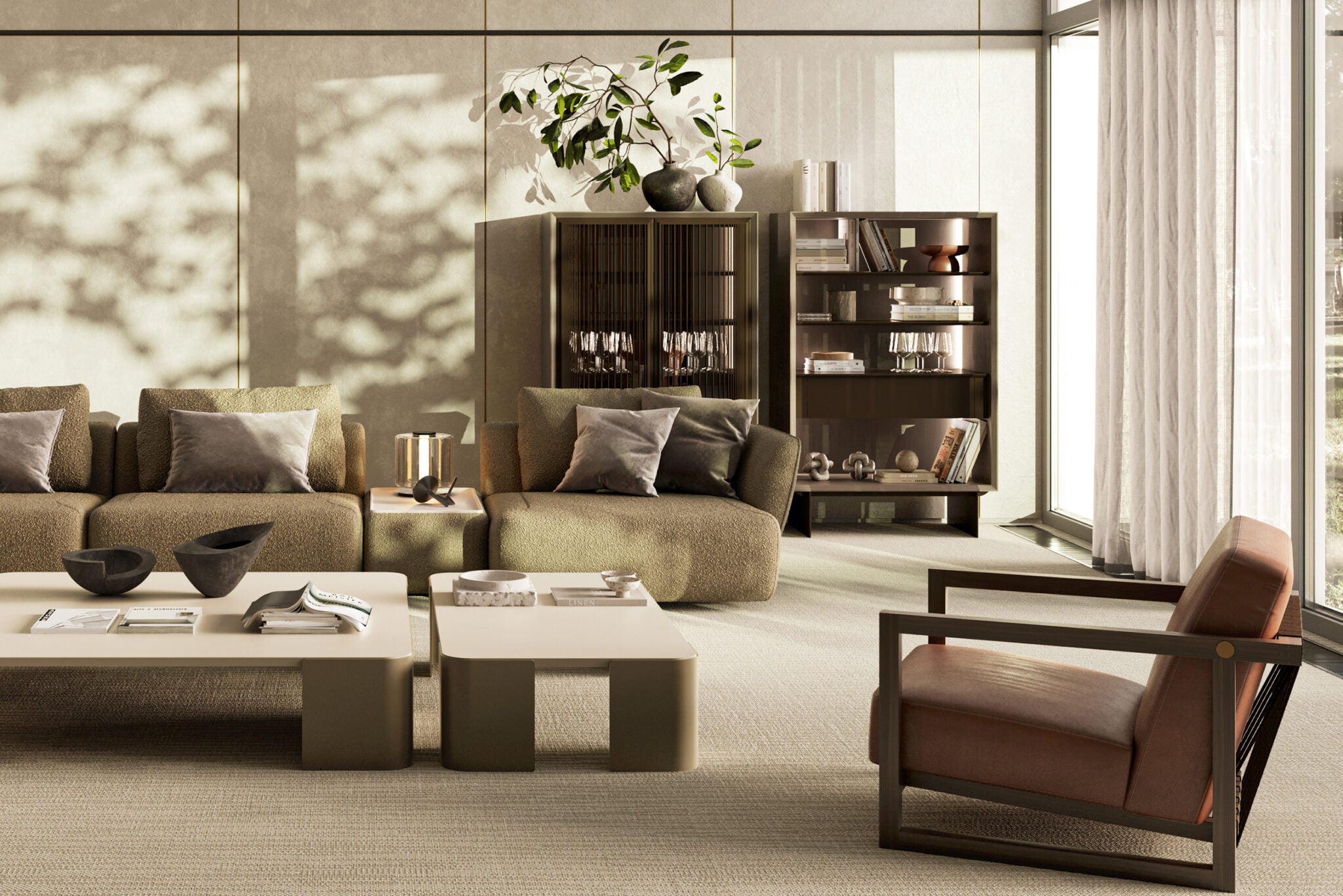 Витрина «Riva» + стъклени врати, с чекмедже и LED осветление, размер 103х160х50см