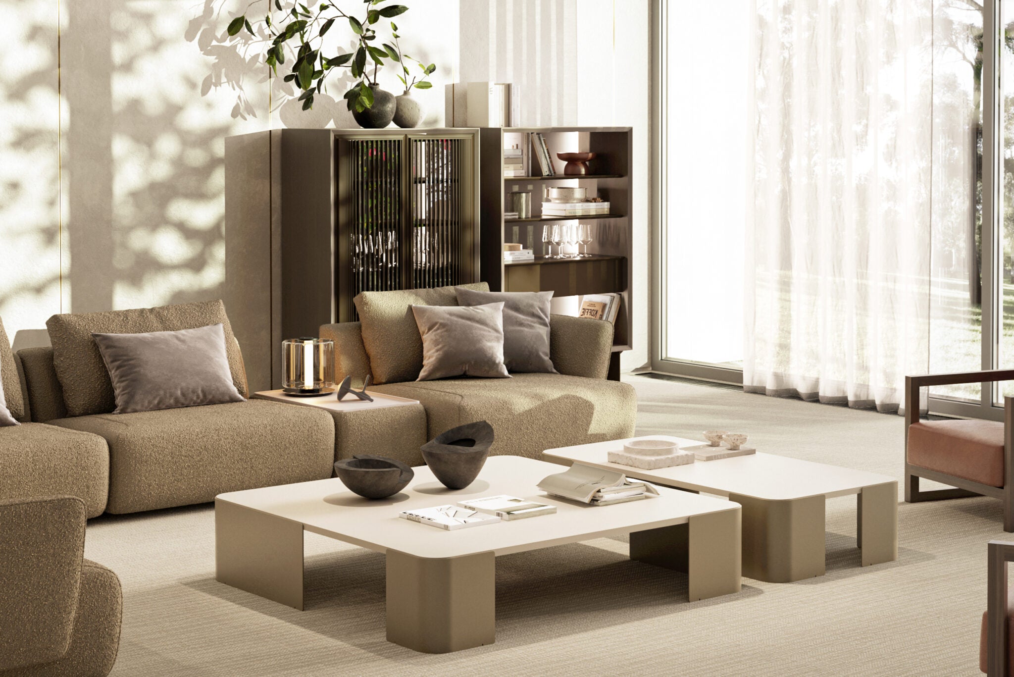 Витрина «Riva» + стъклени врати, с чекмедже и LED осветление, размер 103х160х50см