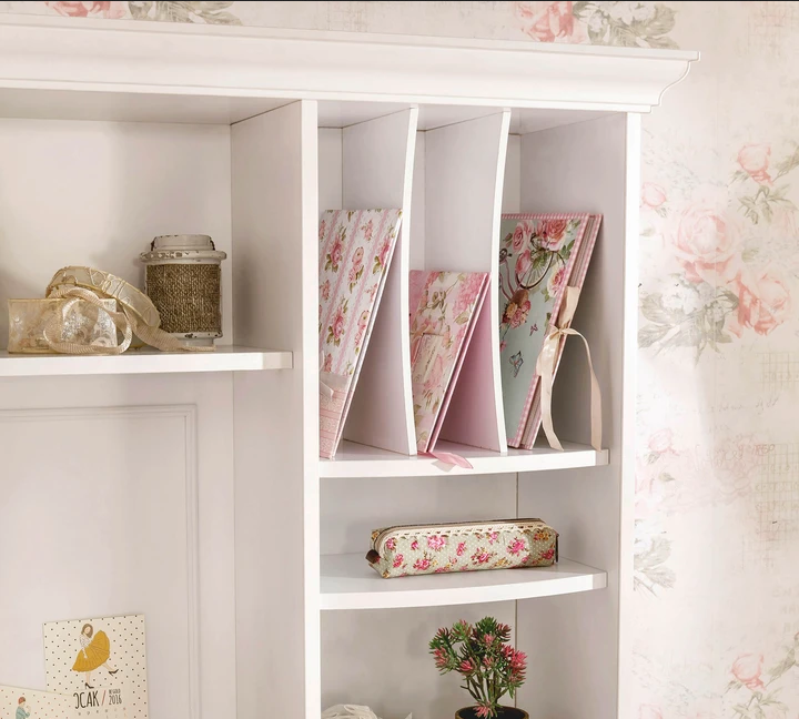 Надстройка за бюро «Romantica» - размер 112х94х29см