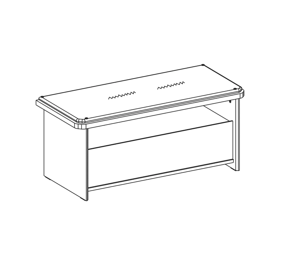 Табуретка «Trio» - с чекмедже