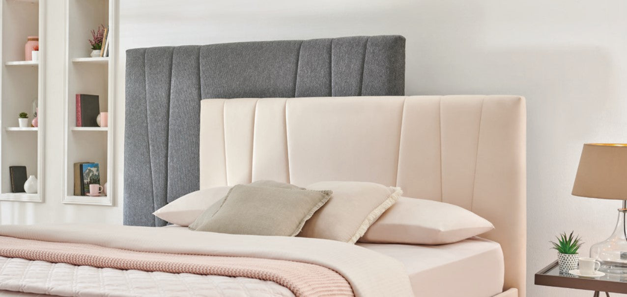 Тапицирано легло «Ergotwin» + Матрак и табла - с място за съхранение, матрак с алое вера