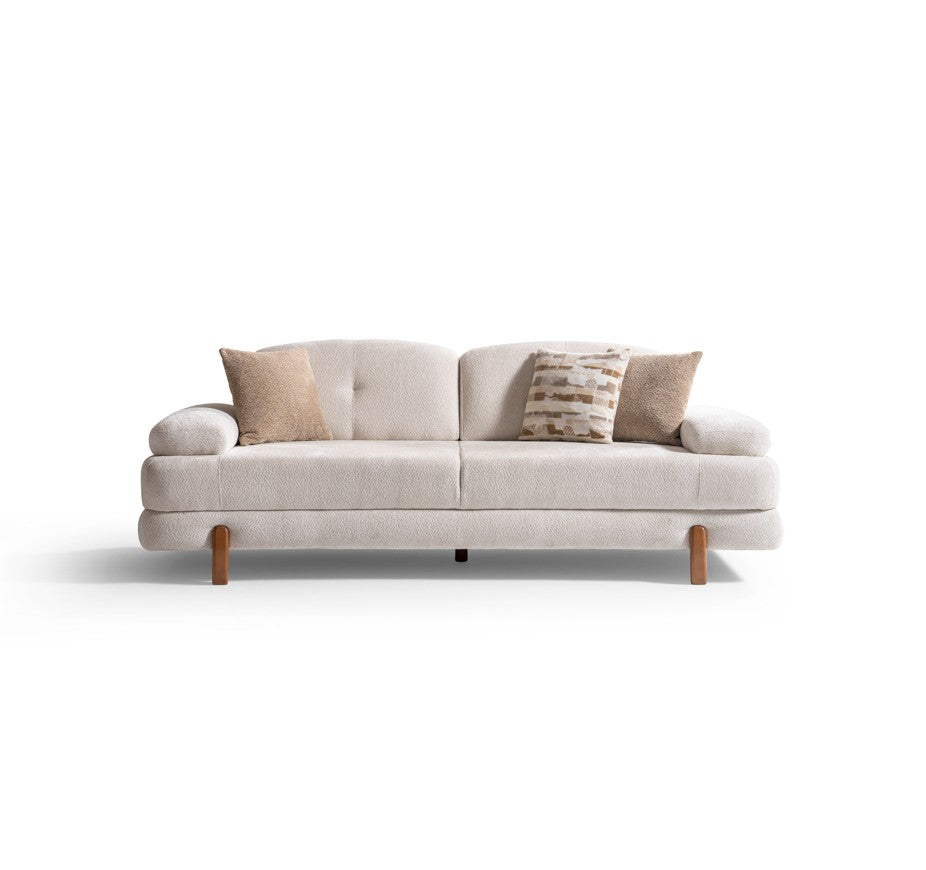 Триместен разтегателен диван «Istanbul» + 2 декоративни възглавници, с място за съхранение, ширина 232см