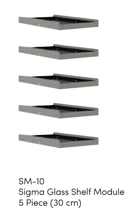 Открит модулен гардероб «Sigma» - 21 модула, с осветление