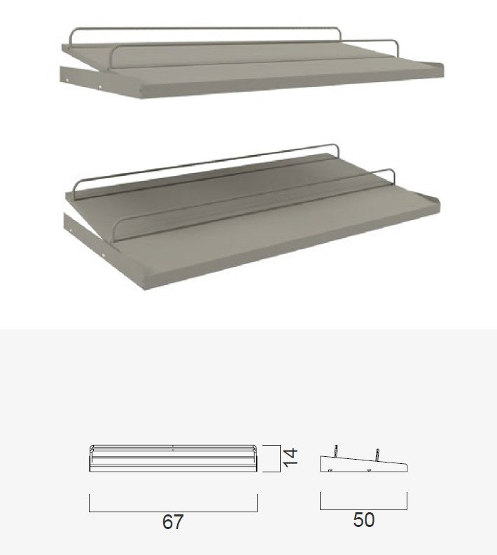 Открит модулен гардероб «Sigma» - 21 модула, с осветление