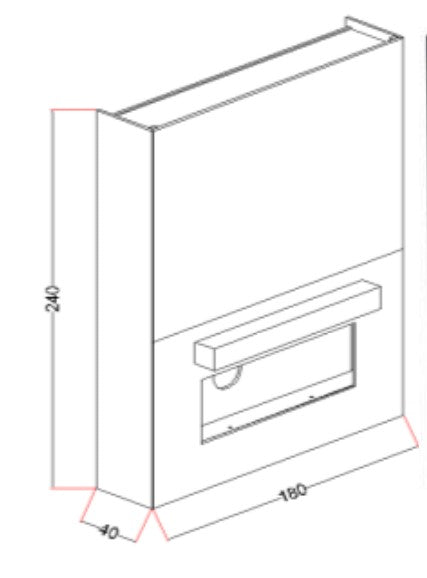 TV Wall Секция Carisma Walnut