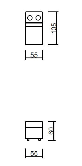 Модулен разтегателен диван «Burgaz» + електрически механизъм, USB зарядна станция